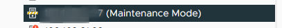 vSphere ESXI maintenance